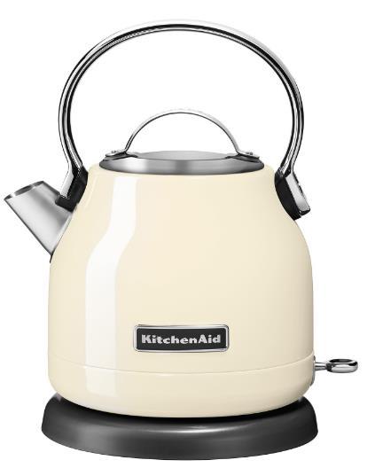 Fierbator electric KitchenAid 1.25l 5KEK1222EAC, 1.25l, 2200W (Almond Cream) 1 Fierbator electric KitchenAid 1.25l 5KEK1222EAC, 1.25l, 2200W (Almond Cream)