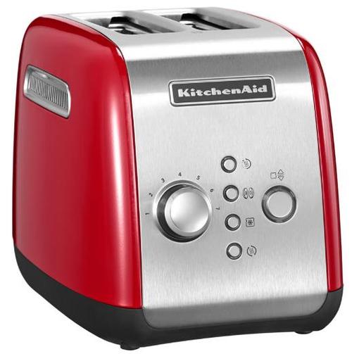 Prajitor de paine KitchenAid 5KMT221EER, 2 felii, 1100W (Empire Red)