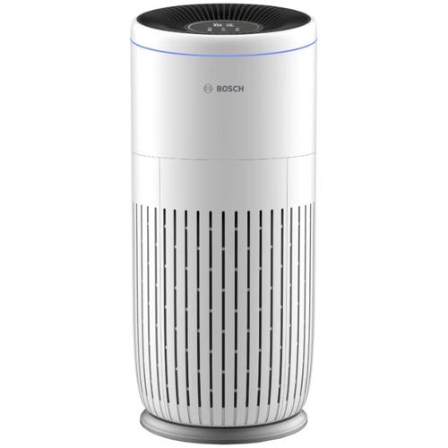 Purificator de aer Bosch Air 6000 Wi-Fi, CADR 600m3/h, Prefiltru, Filtru HEPA H13, filtru carbon activ, filtru antibacterian, senzor temperatura si umiditate, senzor de praf (Alb)