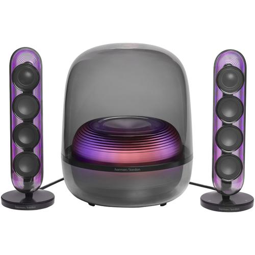 Sistem audio 2.1 Harman Kardon Soundsticks 5, 190W, Bluetooth, HDMI ARC, Auracast (Negru)
