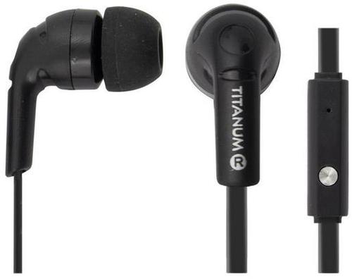 Casti Stereo Esperanza Titanum TH109K, cu microfon (Negru)