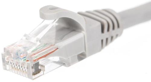 Cablu UTP Netrack BZPAT55UE, Patchcord, CAT.5e, 5 m (Gri)
