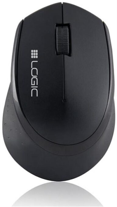 Mouse Wireless Logic LM-2A, 1200 DPI (Negru)