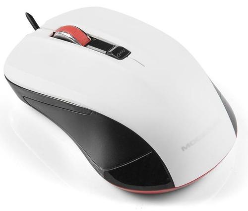 Mouse Optic Modecom MC-M9.1, 1600 DPI, USB (Alb)