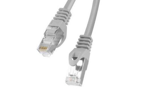 Cablu FTP Lanberg PCF6-10CC-0050-S, CAT.6, 0.5m (Gri)
