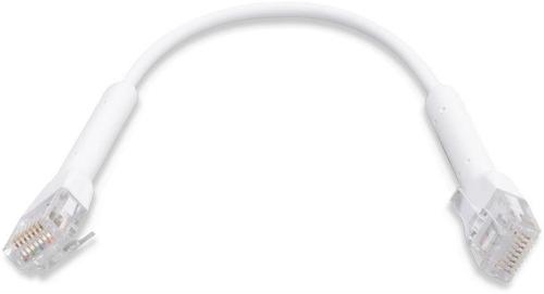 Cablu Ubiquiti UC-PATCH-RJ45, RJ45, diametru: 3mm, lungime: 22cm, Cat.6 (Alb)