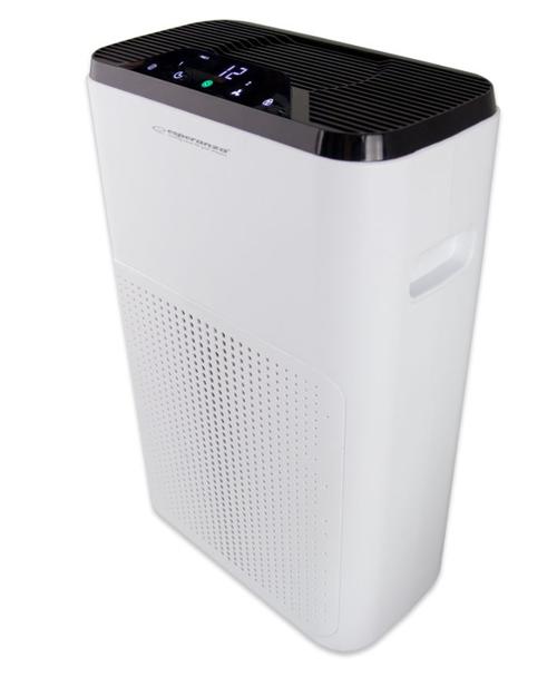 Purificator de aer ESPERANZA Mistral, Acoperire pana la 55 mp, Filtru HEPA, Nivel zgomot 57dB (Alb)