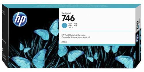 Cartus Cerneala HP 746, 300 ml (Cyan)