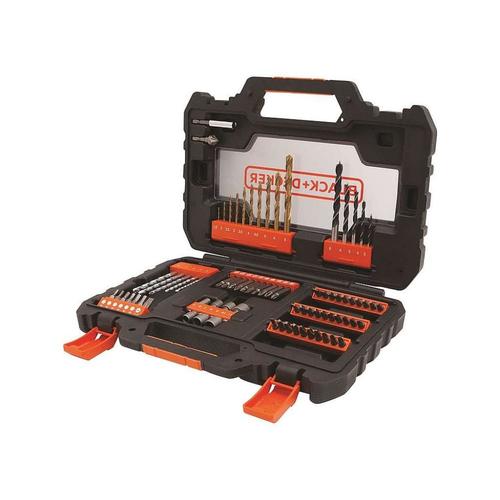Trusa de gaurit si insurubat 76 piese Black & Decker A7231-XJ 1 Trusa de gaurit si insurubat 76 piese Black & Decker A7231-XJ