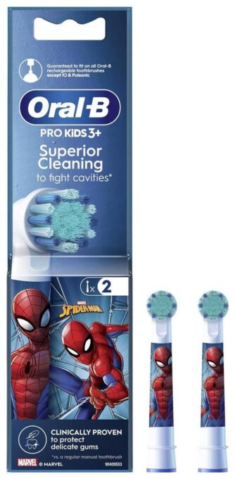 Rezerve periuta de dinti Oral-B EB10S Spiderman, 2 bucati (Mutlicolor) 1 Rezerve periuta de dinti Oral-B EB10S Spiderman, 2 bucati (Mutlicolor)