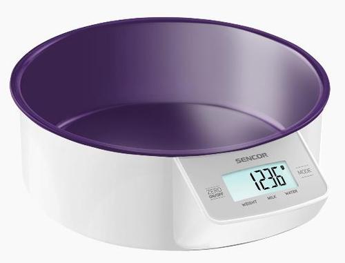 Cantar de bucatarie Sencor SKS 4004VT, 5kg (Mov-Alb)