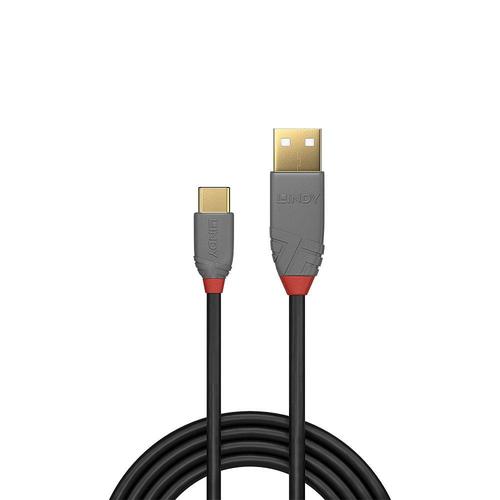 Cablu de date Lindy LY-36887, 2m, USB 2.0 Type A - USB-C