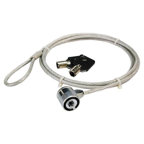 Cablu de securitate Lindy pentru laptop, din otel rezistent acoperit, 1.6 m
