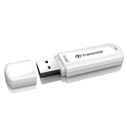 Stick USB, Transcend, 256 GB, Alb
