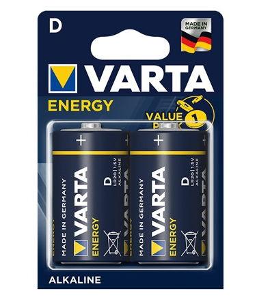 Set 2 Baterii VARTA LR20 BLISTER ENE, ALCALINA