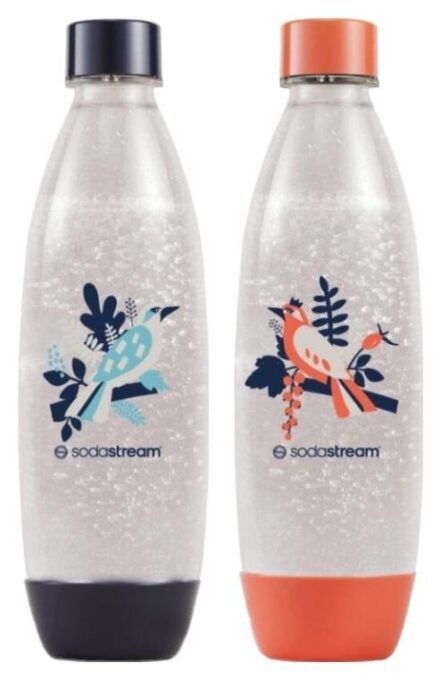 Set 2 sticle SodaStream Fuse Birds 2 x 1 l (Multicolor)