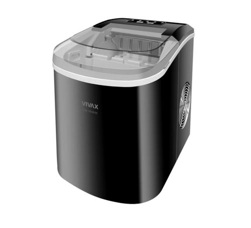 Masina de gheata Vivax IM-123B, Portabila, productie gheata 12 kg/24h, capacitate 2.4 l, 2 dimensiuni cuburi de gheata (Negru)