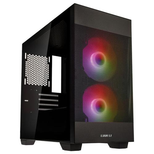 Carcasa Lian Li LANCOOL 205M Mesh, Mini Tower, fara sursa, mATX, mITX (Negru)