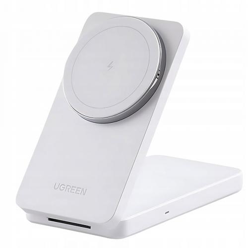 Incarcator retea UGREEN W528 2in1, Wireless, 20W (Alb) 1 Incarcator retea UGREEN W528 2in1, Wireless, 20W (Alb)