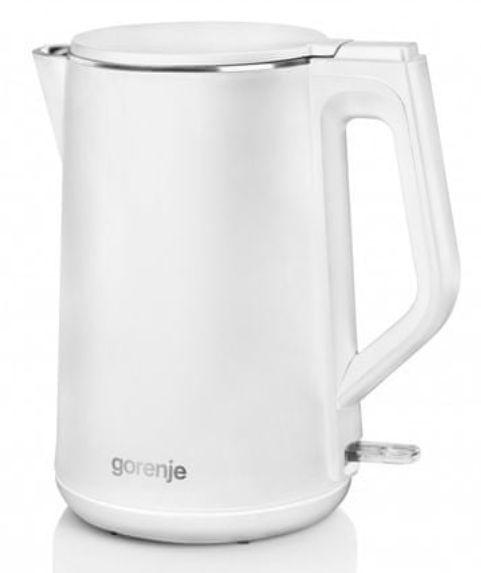 Fierbator apa Gorenje K15DWW, 2200 W, 1.5 L (Alb) 1 Fierbator apa Gorenje K15DWW, 2200 W, 1.5 L (Alb)