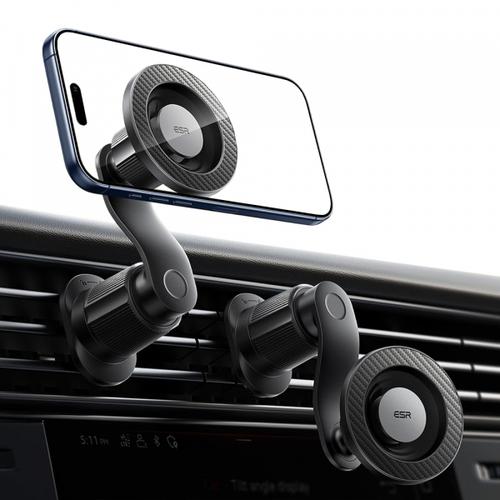 Suport Auto Magnetic ESR OmniLock Vent, Universal (Negru) 1 Suport Auto Magnetic ESR OmniLock Vent, Universal (Negru)