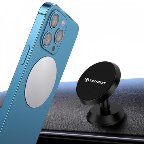 Suport Auto Magnetic Techsuit S10, Universal (Negru) 1 Suport Auto Magnetic Techsuit S10, Universal (Negru)