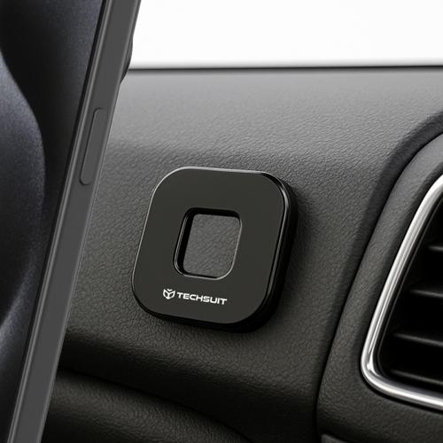 Suport Auto Magnetic Techsuit HOLD210, Universal (Negru) 1 Suport Auto Magnetic Techsuit HOLD210, Universal (Negru)