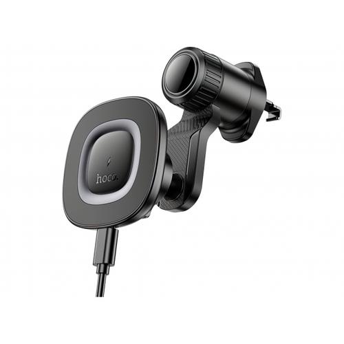 Suport si Incarcator Auto Wireless HOCO HW30, 15W, 1.67A (Negru) 1 Suport si Incarcator Auto Wireless HOCO HW30, 15W, 1.67A (Negru)