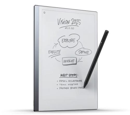 Tableta ePaper reMarkable 2, 10.3inch, E Ink Carta Monochrome Multi-point capacitive touch, 1 GB RAM, 8 GB Flash, Wi-Fi + Pen Marker Plus (Negru) 1 Tableta ePaper reMarkable 2, 10.3inch, E Ink Carta Monochrome Multi-point capacitive touch, 1 GB RAM, 8 GB Flash, Wi-Fi + Pen Marker Plus (Negru)