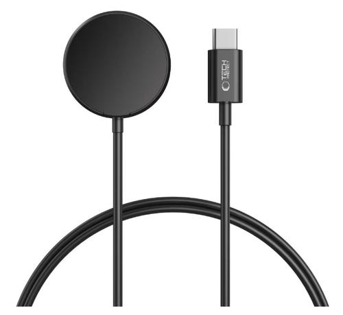 Incarcator Wireless Tech-Protect MC03 Ultraboost pentru Samsung Galaxy Watch Series, USB-C, Negru