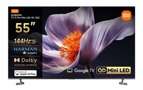 Televizor Mini LED Xiaomi S Pro 2026, 139 cm (55inch), Ultra HD 4K, Smart TV, WiFi, CI+