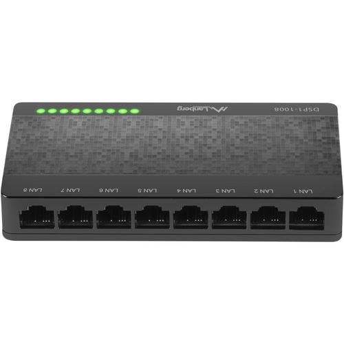 Switch Lanberg DSP1-1008, Gigabit, 8 Porturi
