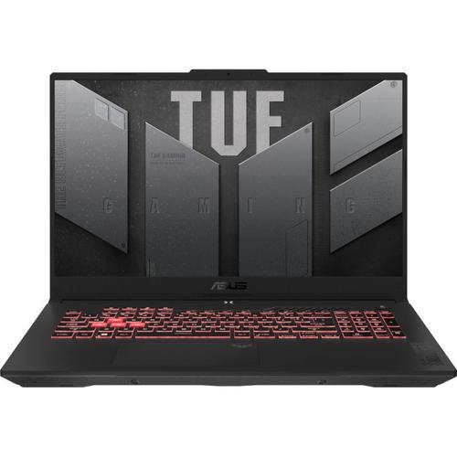 Laptop Gaming ASUS TUF A17 FA707NUG (Procesor AMD Ryzen™ 7 7445HS (16M Cache, up to 4.7 GHz), 17.3inch FHD 144Hz, 16GB, 2TB SSD, nVidia GeForce RTX 4050 @6GB, Negru/Gri)