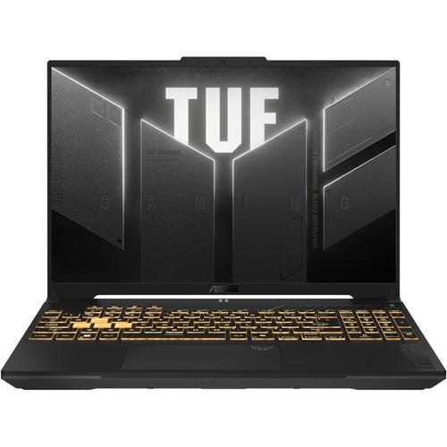 Laptop Gaming ASUS TUF F16 FX607VJB (Procesor Intel® Core™ 5 210H (12M Cache, up to 4.80 GHz), 16inch FHD+ 144Hz, 16GB DDR5, 512GB SSD, NVIDIA GeForce RTX 3050 @6GB, DLSS 3.0, Negru/Gri)