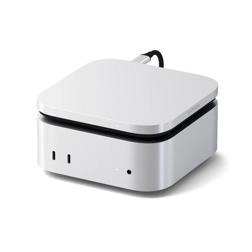Carcasa SSD Satechi USB4 NVMe pentru Mac mini, 40 Gbps, 8 TB, 2280/2260/2242/2230 mm (Gri)