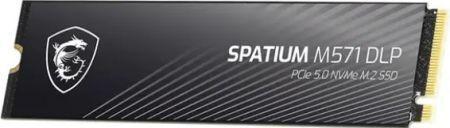 SSD MSI Spatium M571, 2TB, M.2 2280, PCIe Gen5 x4, NVMe