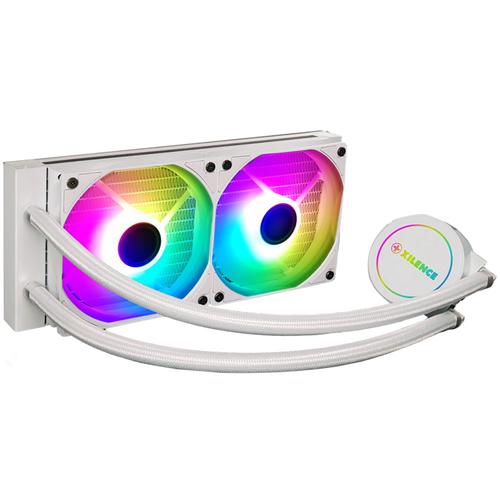Cooler CPU Xilence LiQuRizer 240 White ARGB, 2 x 120mm 1 Cooler CPU Xilence LiQuRizer 240 White ARGB, 2 x 120mm