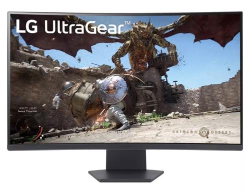 Monitor Gaming VA LED LG 31.5inch 32GS60QC-B, QHD (2560 x 1440), HDMI, DisplayPort, Ecran curbat, 180 Hz, 1 ms (Negru) 1 Monitor Gaming VA LED LG 31.5inch 32GS60QC-B, QHD (2560 x 1440), HDMI, DisplayPort, Ecran curbat, 180 Hz, 1 ms (Negru)
