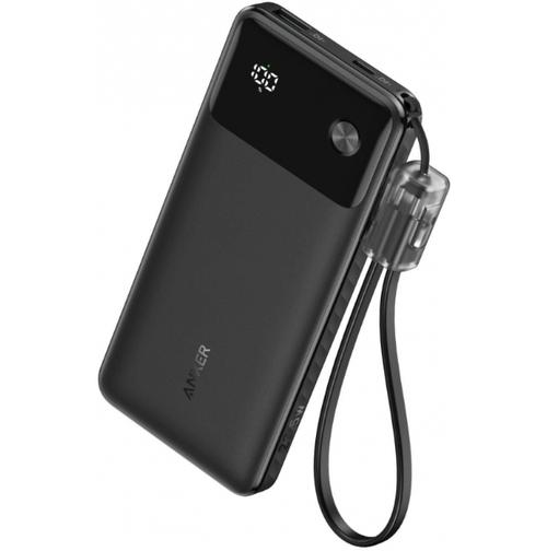 Baterie Externa Anker A1388G11, 10000mAh, 22.5W, QC + PD, 1 x USB-A - 1 x USB-C (Negru) 1 Baterie Externa Anker A1388G11, 10000mAh, 22.5W, QC + PD, 1 x USB-A - 1 x USB-C (Negru)