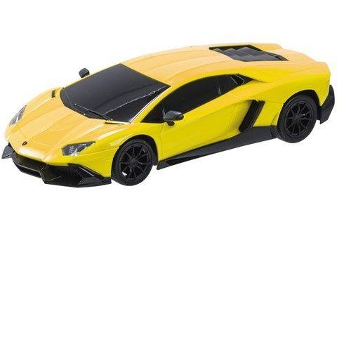 Masina cu telecomanda Lamborghini Aventador, Scara 1 la 24, Galben 1 Masina cu telecomanda Lamborghini Aventador, Scara 1 la 24, Galben