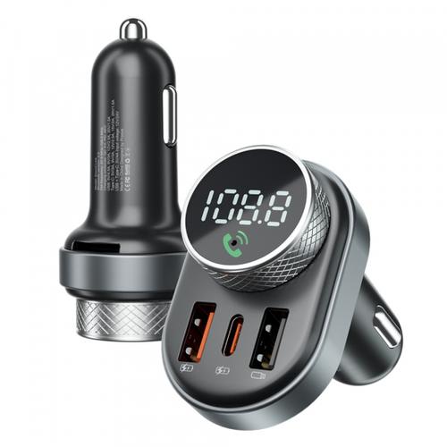 Modulator FM Bluetooth Proove FMSL30110001, 2 x USB-A - 1 x USB-C - 1 x microSD 1 Modulator FM Bluetooth Proove FMSL30110001, 2 x USB-A - 1 x USB-C - 1 x microSD