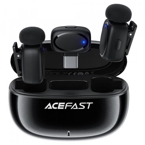 Lavaliera Acefast R2, USB-C, Set 2 bucati, Negru 1 Lavaliera Acefast R2, USB-C, Set 2 bucati, Negru