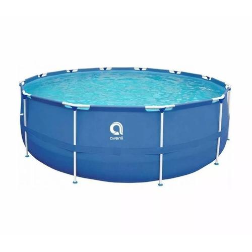 Piscina Jilong Frame Round Pool, 360 x 76 cm, Capacitate 6125 L, Pompa filtrare