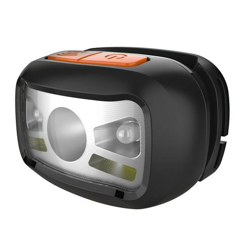 Lanterna reincarcabila frontala LED 3W, Platinet, cu lumina alba, 3 moduri iluminare, acumulator 1200 mAh