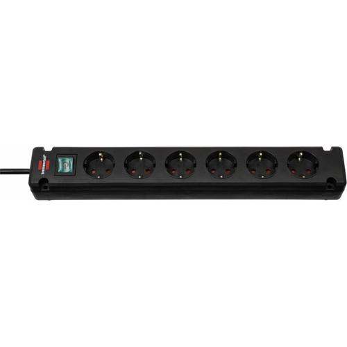 Priza multipla 6 posturi, cablu 3m, aplicabila, Brennenstuhl, seria Bremounta, Switch On/Off iluminat, Protectie copii 1 Priza multipla 6 posturi, cablu 3m, aplicabila, Brennenstuhl, seria Bremounta, Switch On/Off iluminat, Protectie copii