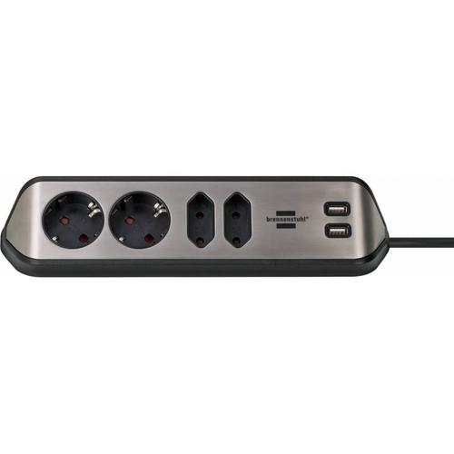 Priza multipla desktop, 4P, 2M, USB 1 Priza multipla desktop, 4P, 2M, USB