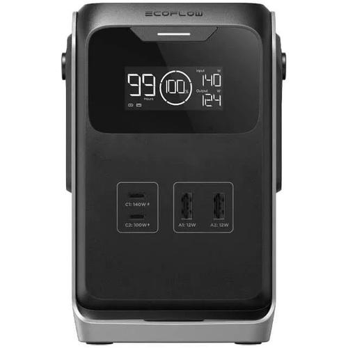 Statie portabila de alimentare EcoFlow Trail 200 DC, 192Wh, 60K mAh, afisaj LCD, USB-C, USB-A