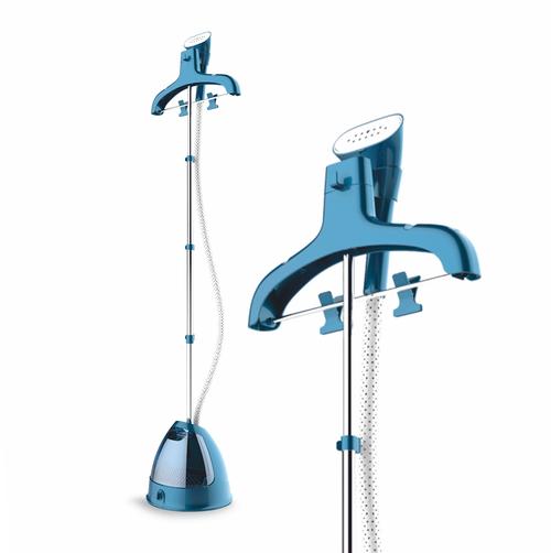 Aparat de calcat cu aburi vertical Daewoo DGS175, 1750 W, placa abur din inox, umeras inclus, suport telescopic, Rezervor apa 2.5 L (Albastru) 1 Aparat de calcat cu aburi vertical Daewoo DGS175, 1750 W, placa abur din inox, umeras inclus, suport telescopic, Rezervor apa 2.5 L (Albastru)