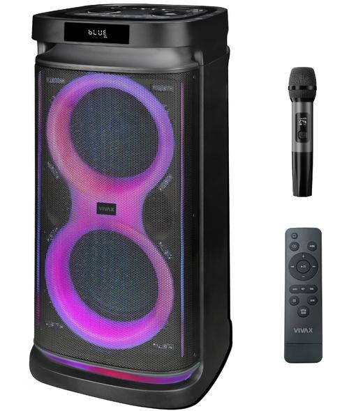 Boxa Bluetooth Vivax BS-820, 80W RMS (160W Peak), TWS, Karaoke, Negru
