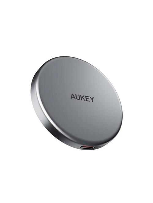 Incarcator wireless Aukey LC-MC10, 15W, fast charge, 1 x USB-C (Negru)